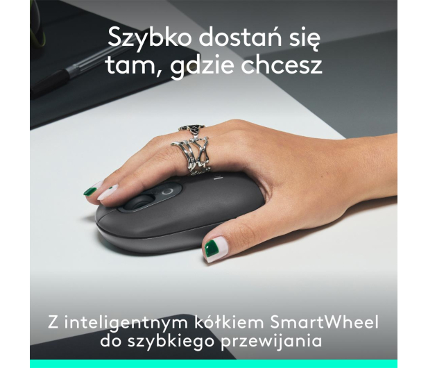 Logitech OUTLET - POP ICON Mouse grafit - 1481173 - zdjęcie 8